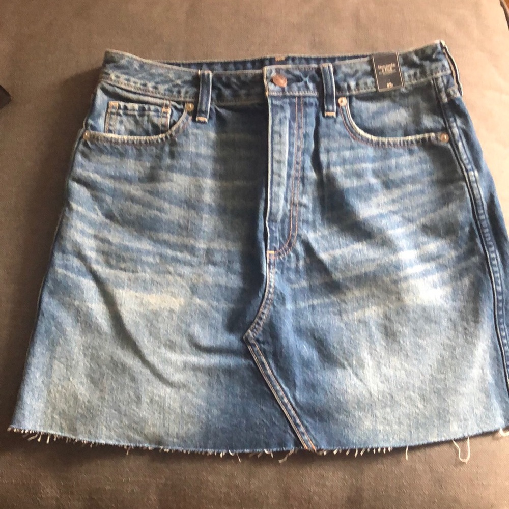 Abercrombie jean skirt